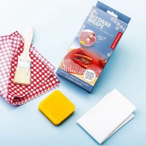 NWT Kikkerland Diy Beeswax Wraps Kit